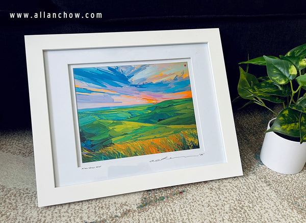Majestic Tallgrass Prairie - Framed Paper Giclee