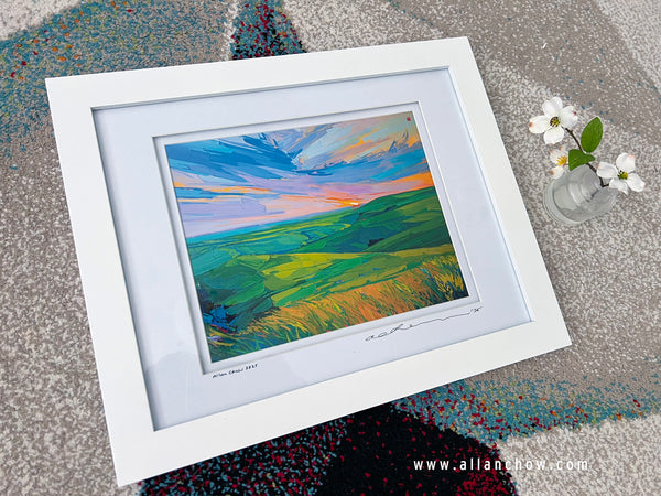 Majestic Tallgrass Prairie - Framed Paper Giclee