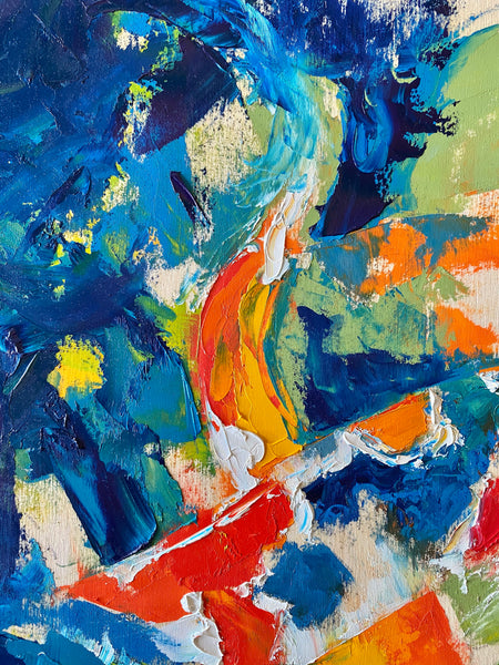 Joyful - Koi Fish - Abstract Series