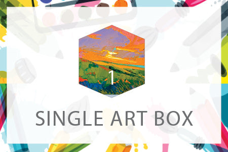 Single Art Box - Landscape - Home Art Projects for Kids
