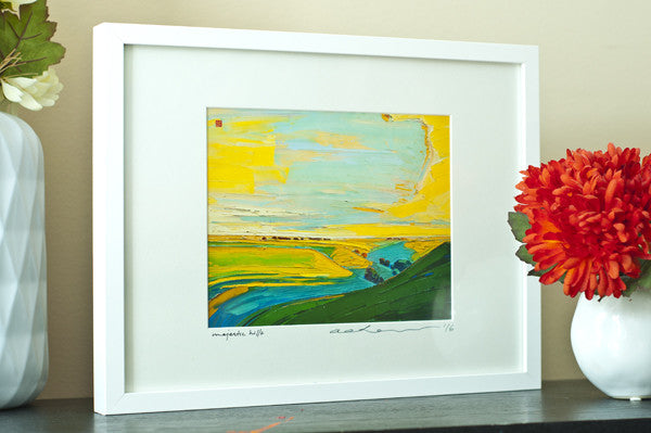 Majestic Hills - Framed Paper Giclee