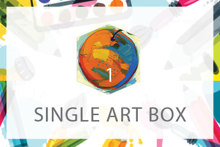 Single Art Box - Clementine - Home Art Projects for All