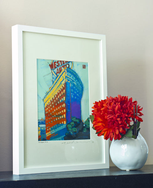 Western Auto - Framed Paper Giclee