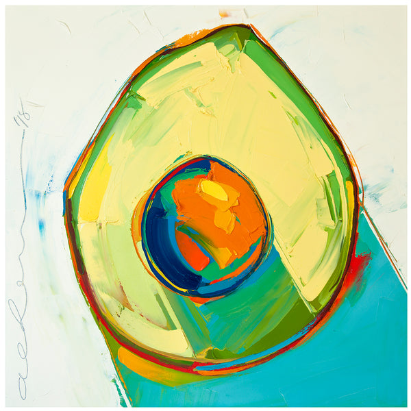 Core Secrets - Avocado painting