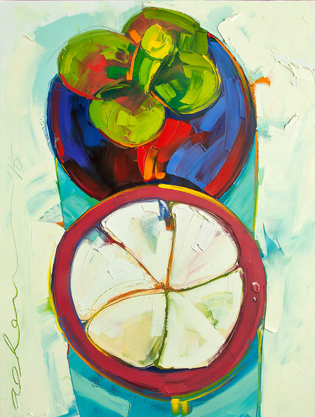 Mangosteen painting