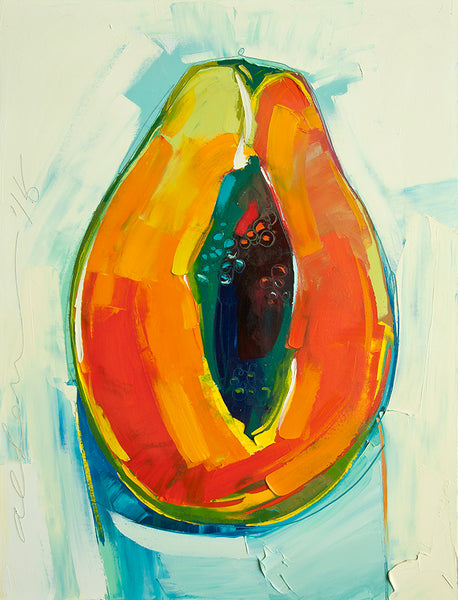 Papaya painting