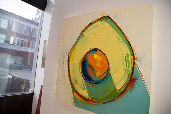 Core Secrets - Avocado painting
