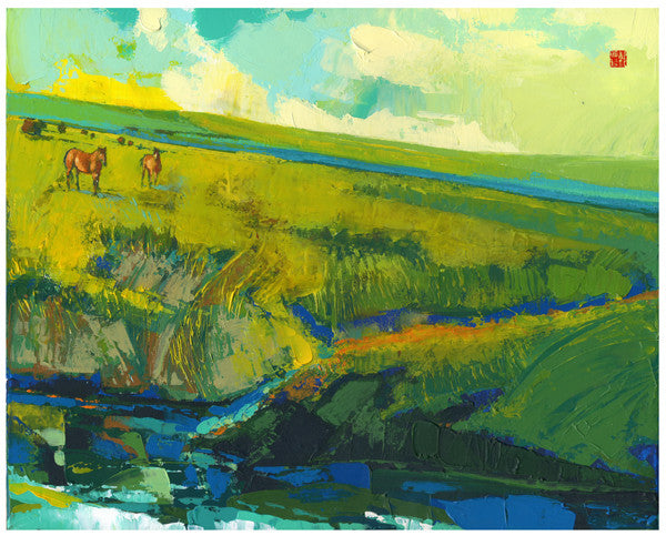 Prairie Horses - Subjective landscape - Allan Chow